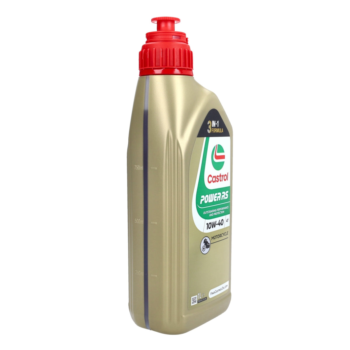 Motorolie Castrol 10W40 4t power rs 1L