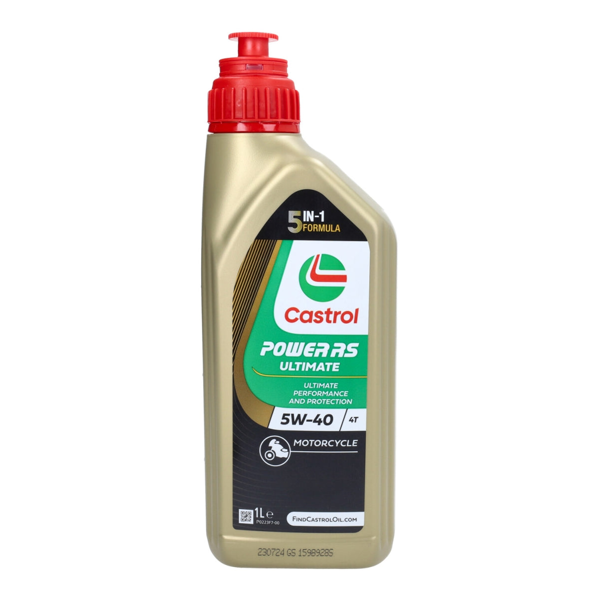 Motorolie Castrol 5W40 4t power rs ultimate 1L