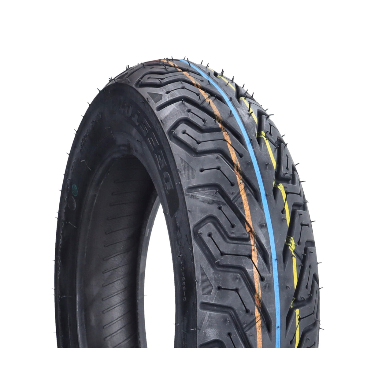 Buitenband Deestone Grip X 90/90x10 — Tubeless (o.a. Sym/Kymco/China-scooters)