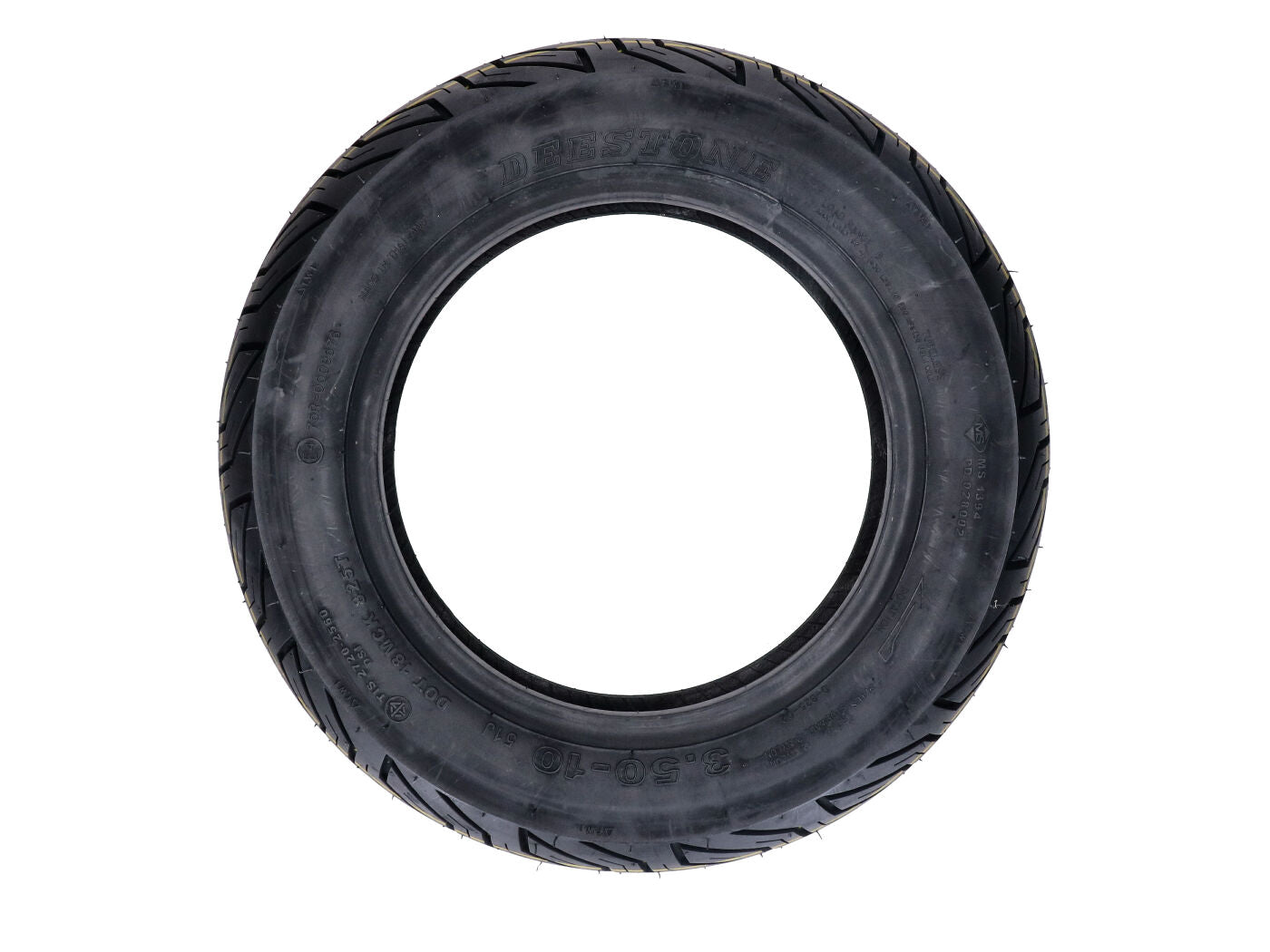 Buitenband Deestone Grip X D825E4TL/D826 3.50x10 (51J) — GTS Toscana, BTC Riva, La Souris, GY6
