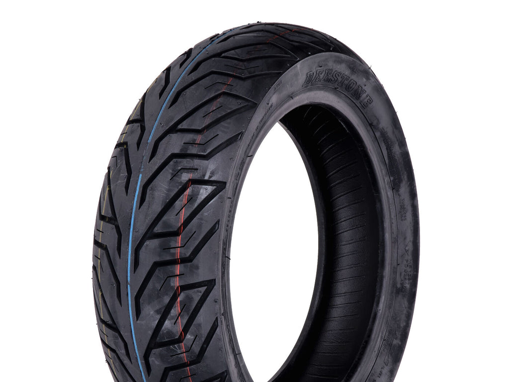 Buitenband Deestone Grip X 130/70x12 — Tubeless (o.a. Vespa Sprint/Primavera, GTS, Gilera Runner achterband)