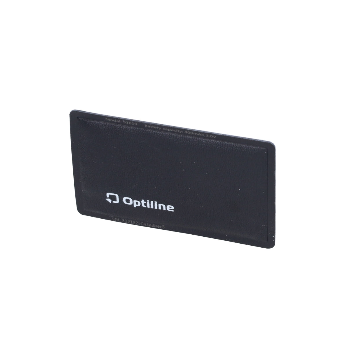 Gps volgsysteem optiline tracker zelfklevend flexibel 85x54x3mm zwart