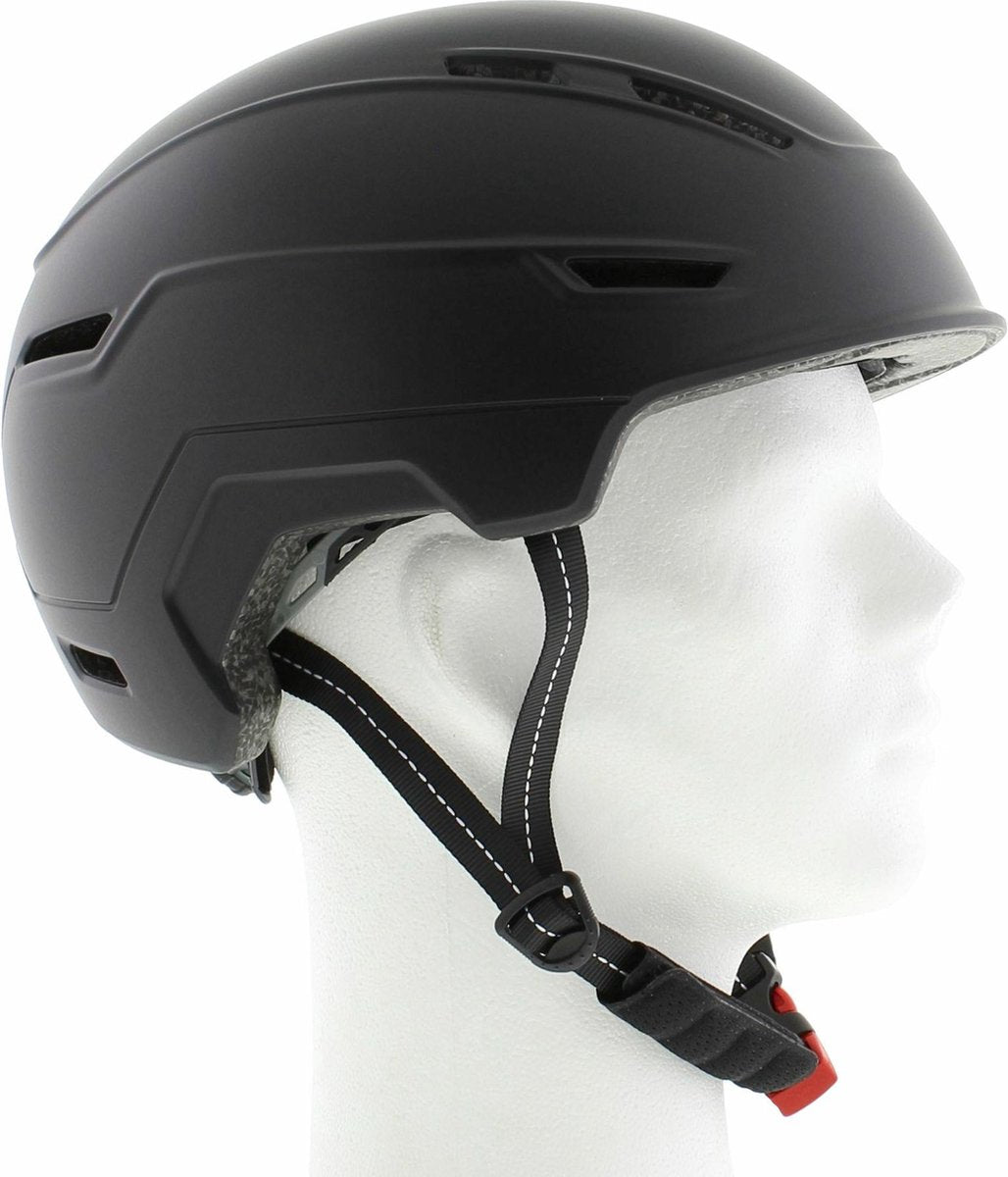Helm Vito E-Urban Mat Zwart — Maat L/XL