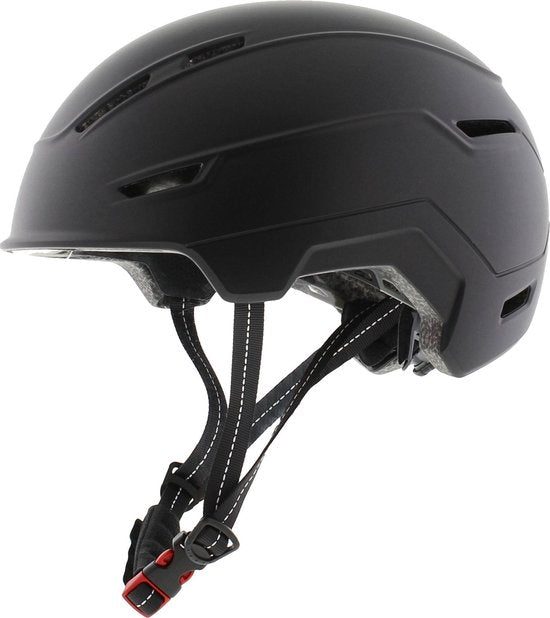 Helm Vito E-Urban Mat Zwart — Maat S/M