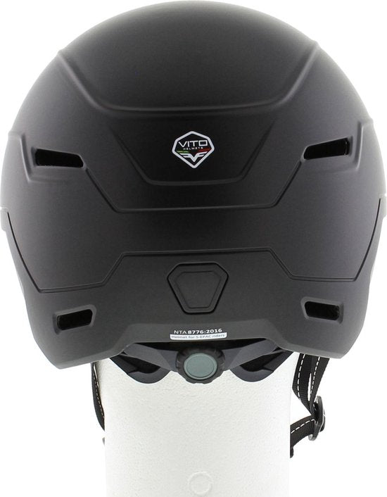 Helm Vito E-Urban Mat Zwart — Maat S/M