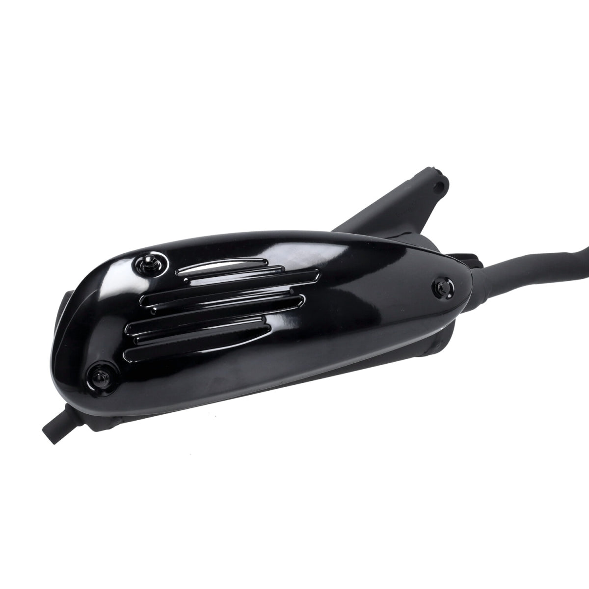 Uitlaat euro-4/5 model enkele schokbreker BTC Riva, gts toscana, sco gy6, vx50