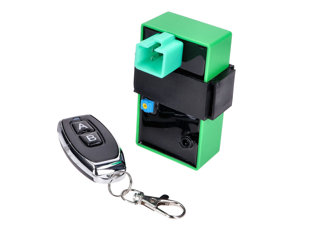 Begrenzer CDI-unit Regelbaar met Afstandsbediening 4-polig — GY6 & China 4T (Euro 4/5)