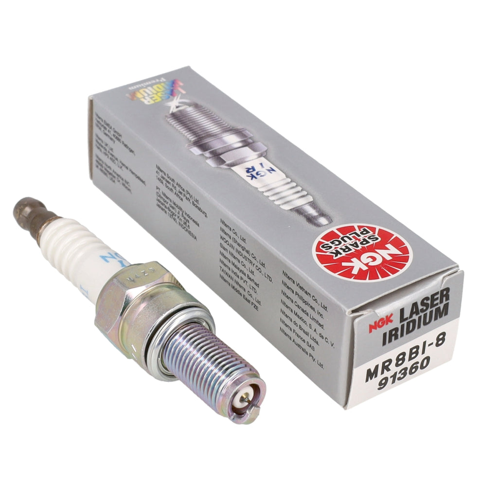 Bougie NGK MR8BI-8 (Iridium) — Piaggio Liberty, Vespa Sprint, Primavera & Zip iGet