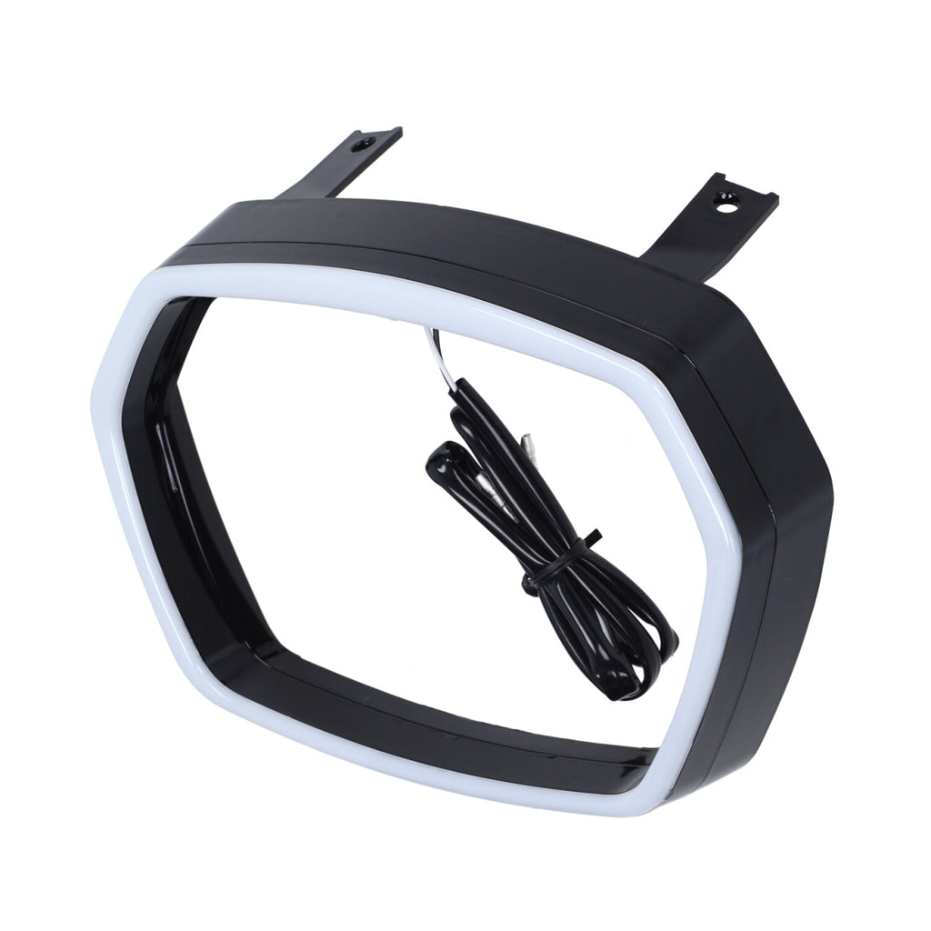 Koplamprand DMP led Evo-1 zwart glans vespa, sprint
