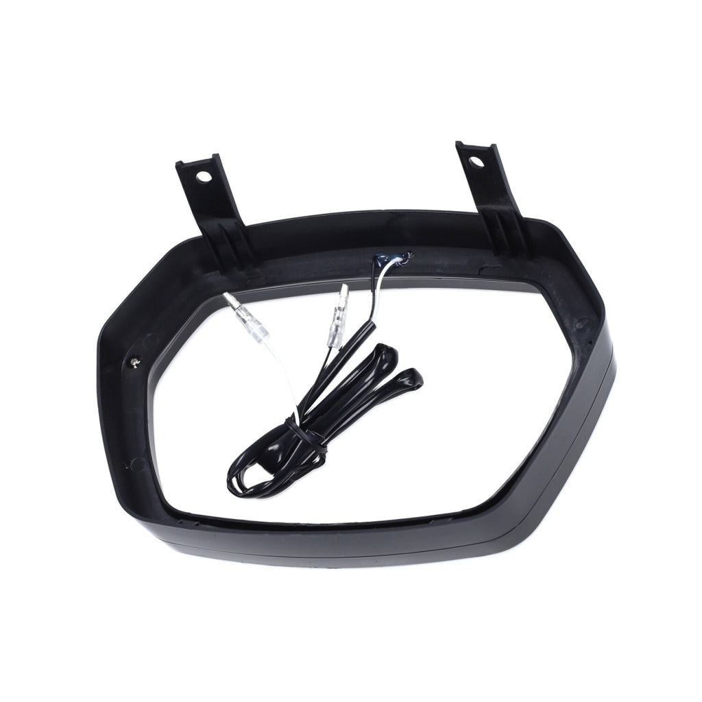 Koplamprand DMP led Evo-1 zwart glans vespa, sprint