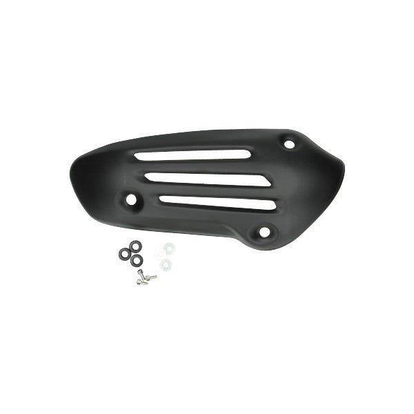 Hitteschild uitlaat euro-4/5 zwart mat primavera, sco piaggio 4t-3v I-get, sprint 4t (euro4)