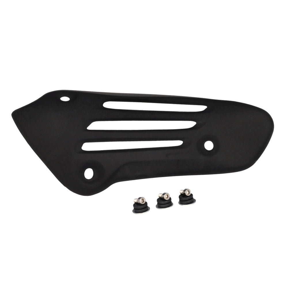 Hitteschild Uitlaat Zwart Mat (Euro 4/5) — Vespa Primavera & Sprint 50/125/150cc