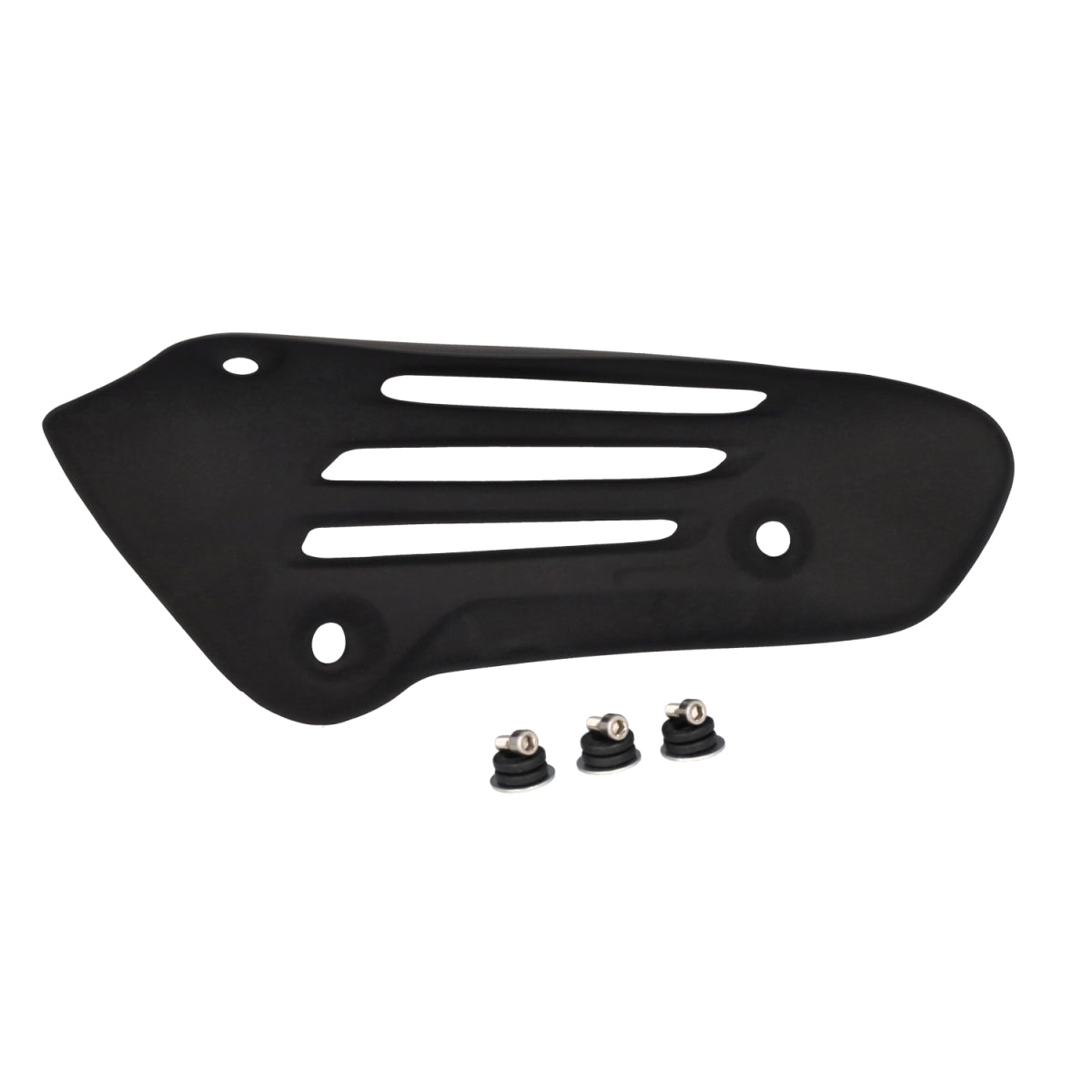 Hitteschild Uitlaat Zwart Mat (Euro 4/5) — Vespa Primavera & Sprint 50/125/150cc
