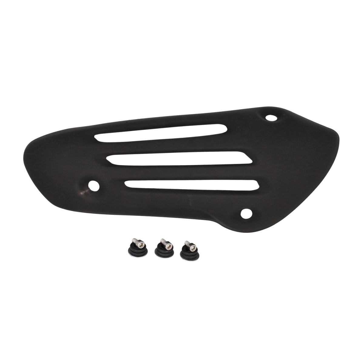 Hitteschild Uitlaat Zwart Mat (Euro 4/5) — Vespa Primavera & Sprint 50/125/150cc