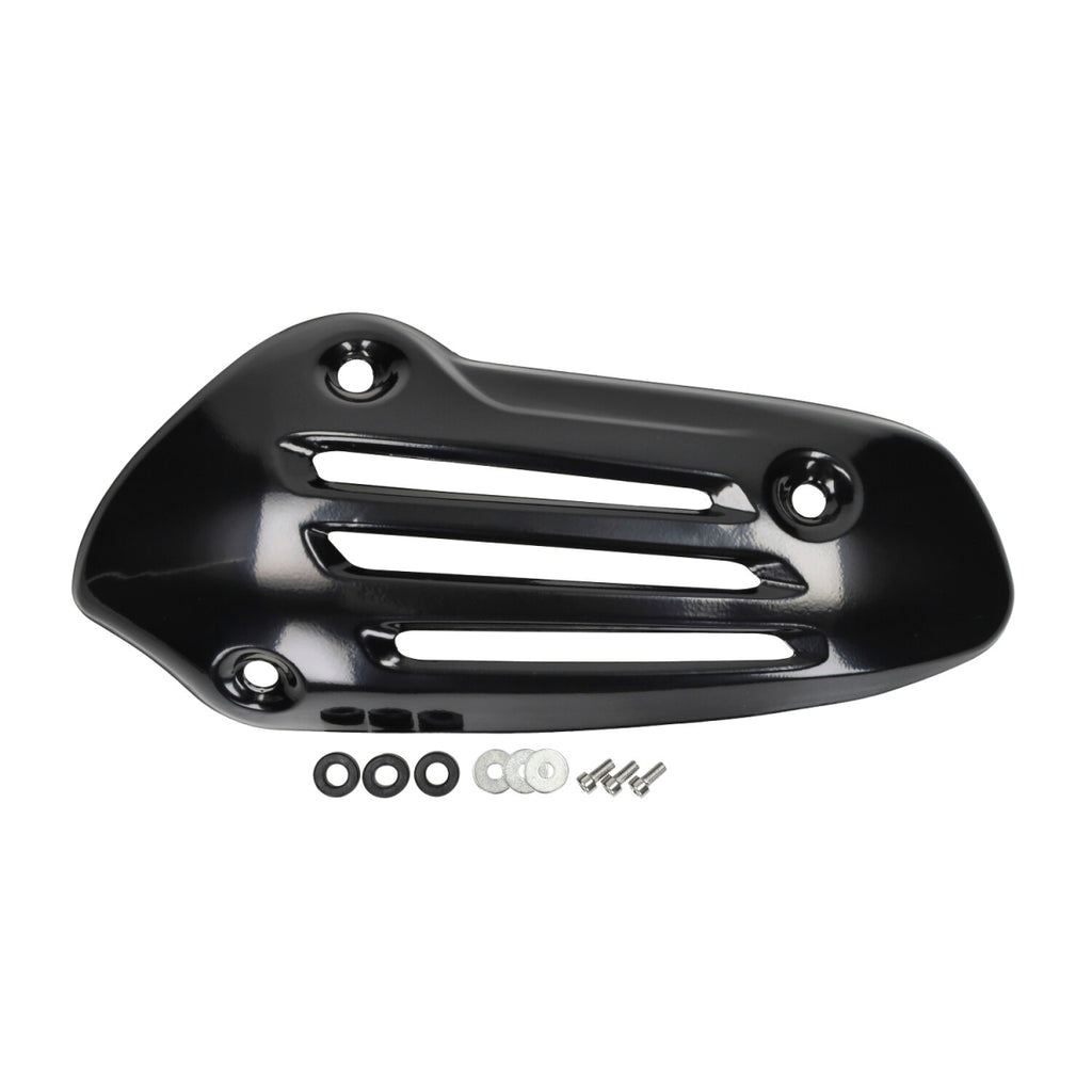 Hitteschild uitlaat euro-4/5 vespa zwart glans primavera, sprint 4t (euro4)