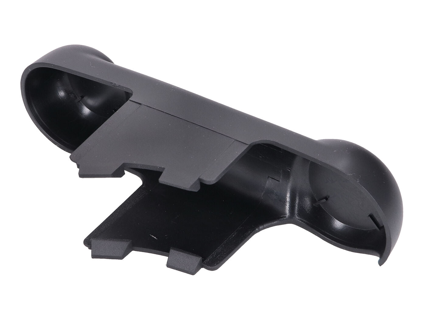 Beschermkapje voorvork onder euro-4/5 zwart mat gts alle mod., piaggio1 (one), primavera, sprint