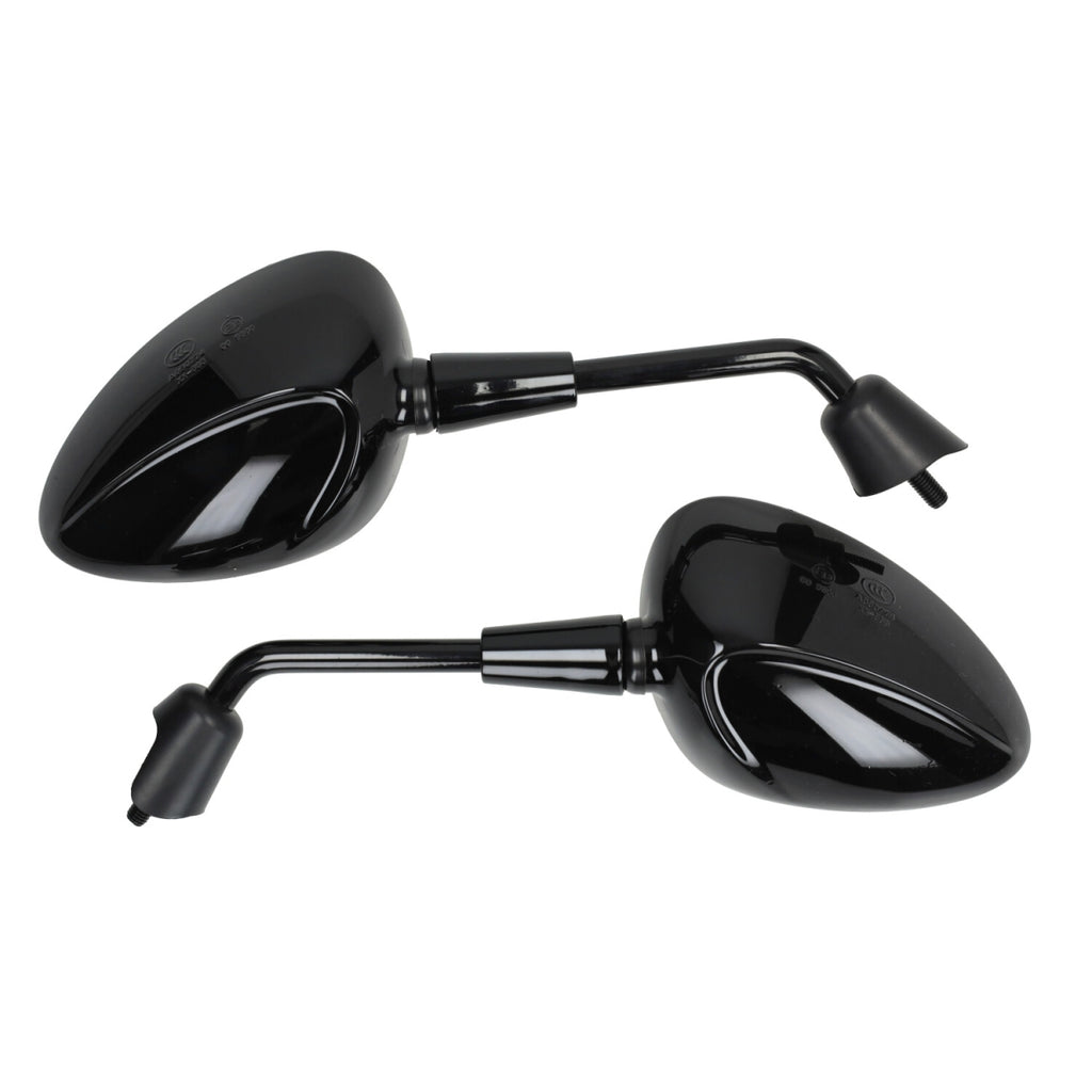 Spiegelset Kort Zwart Glans — Vespa Sprint