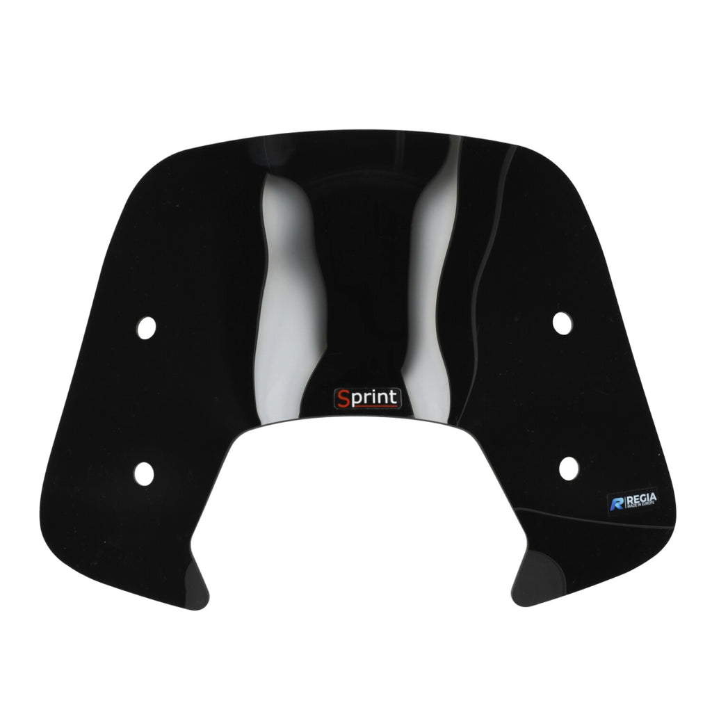 Windscherm Sprint Laag Glans Zwart