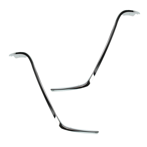 Sierstripset beenschild links+rechts chroom primavera, sprint