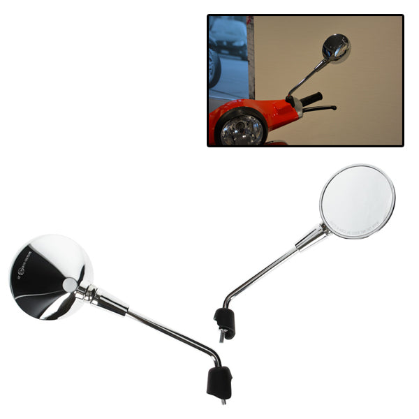 Spiegelset lang model origineel E-keur chroom gts alle mod., primavera