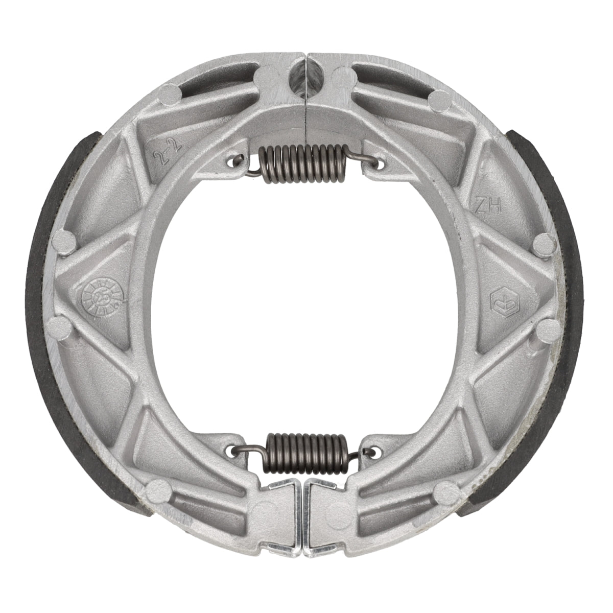 Remschoen/Remsegmentset Piaggio origineel euro-2/4/5 achter centro 4t, sprint, liberty, liberty IGET, primavera, runner 180cc