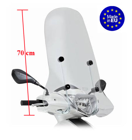 Windscherm Piaggio Fly Orig Helder