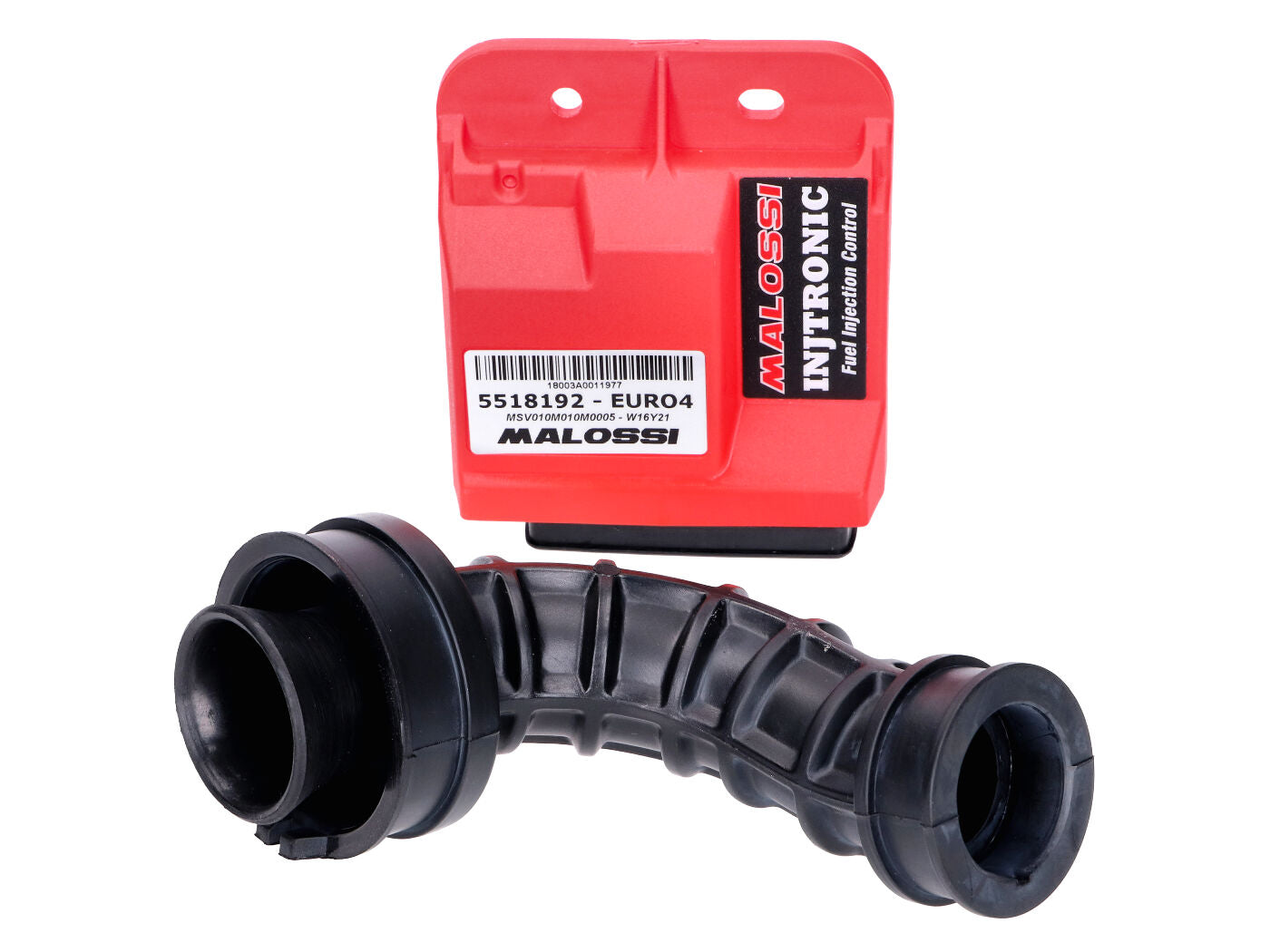 ECU unit malossi euro-4 (50cc) i-get voor originele piaggio cilinder 3v primavera, sprint 4t-3v, zip 4t 3v