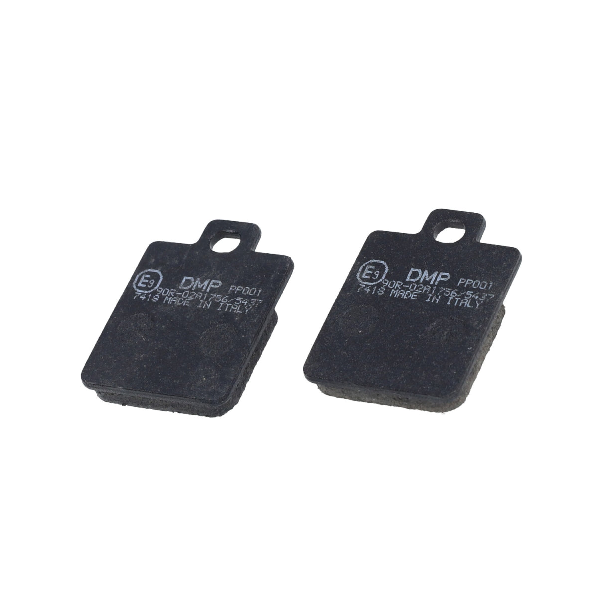 Remblokset DMP voor+achter ecooter E2, tweet, dna, lxv, mp3, nrg, runner, stalker, symphony sr, vespa lx, vespa S